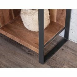 Ars manufacti Highboard Leyma - Rattan / Akazie massiv - Akazie / Anthrazit -Möbel Verkäufe 2024 1000223472 200826 12351800027 DETAILS P000000001000223472