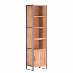 Ars manufacti Regal Leyma II - Rattan / Akazie massiv - Akazie / Anthrazit -Möbel Verkäufe 2024 1000223496 200826 12361600088 DETAILS P000000001000223496