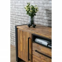 Ars manufacti Sideboard Urban Industry I - Akazie teilmassiv / Metall - Akazie / Schwarz 30 Ars manufacti Sideboard Urban Industry I - Akazie teilmassiv / Metall - Akazie / Schwarz -Möbel Verkäufe 2024 1000224201 210714 07372000007 DETAILS P000000001000224201