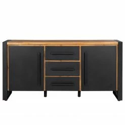 Ars manufacti Sideboard Urban Industry IV - Akazie teilmassiv / Metall - Akazie / Schwarz -Möbel Verkäufe 2024 1000224216 210908 15542000022 DETAILS P000000001000224216