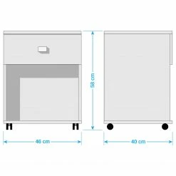 Wimex Rollcontainer Cindy -Möbel Verkäufe 2024 1000224523 220107 144343000553 SKETCH DETAILS P000000001000224523 sketch