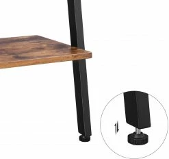 Red Living Leiterregal Crosshill II - Braun / Schwarz -Möbel Verkäufe 2024 1000226190 200922 17383700068 DETAILS P000000001000226190