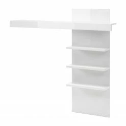 Loftscape Aufsatzregal Cape Ann - Hochglanz Weiß