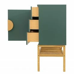 Tenzo Sideboard Scoop - Eiche teilmassiv - Dunkelgrün -Möbel Verkäufe 2024 1000226392 201006 12073800135 DETAILS P000000001000226392