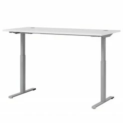 Furnitive Schreibtisch Vernas II - Kreideweiß / Silber -Möbel Verkäufe 2024 1000227849 201021 16261400035 DETAILS P000000001000227849