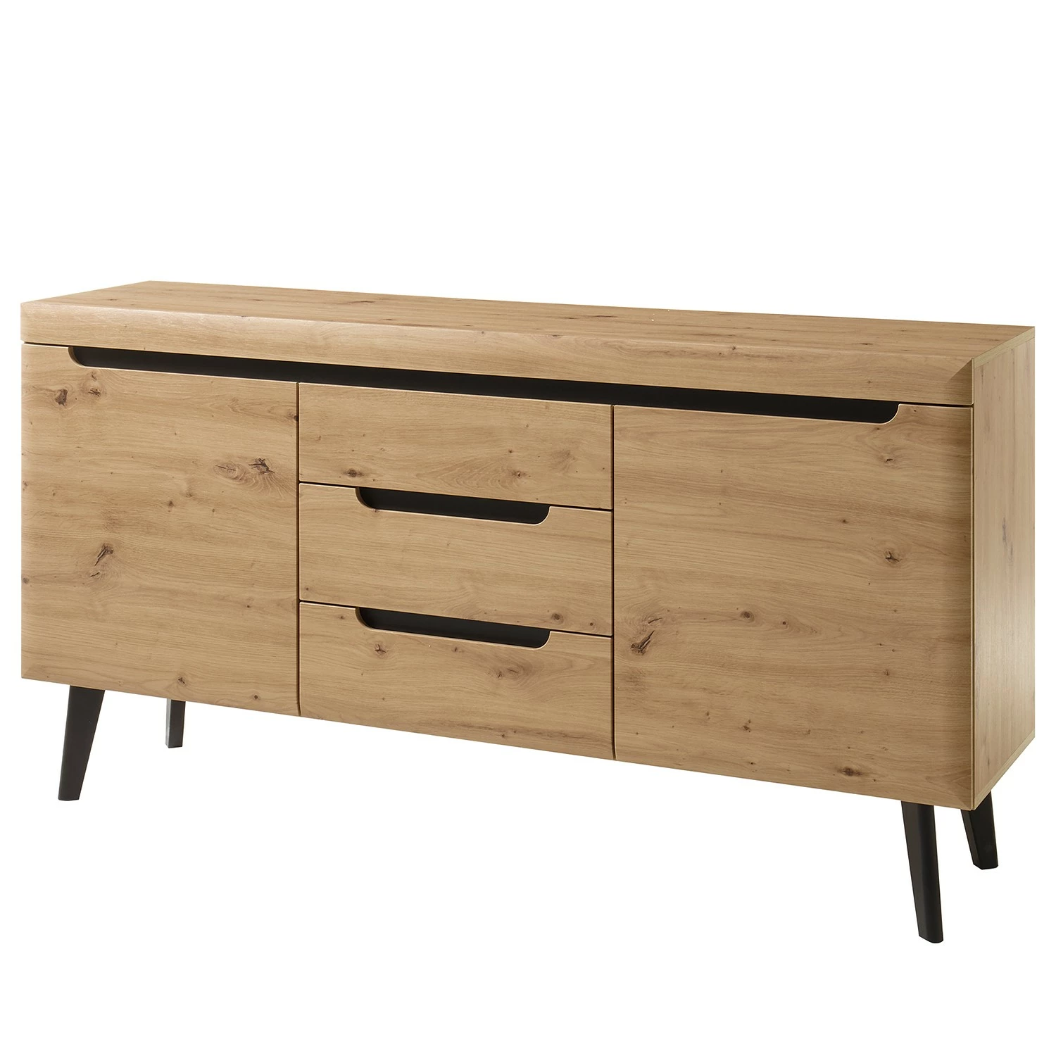 Loftscape Sideboard Tornac - Eiche Artisan Dekor / Schwarz 3 Loftscape Sideboard Tornac - Eiche Artisan Dekor / Schwarz