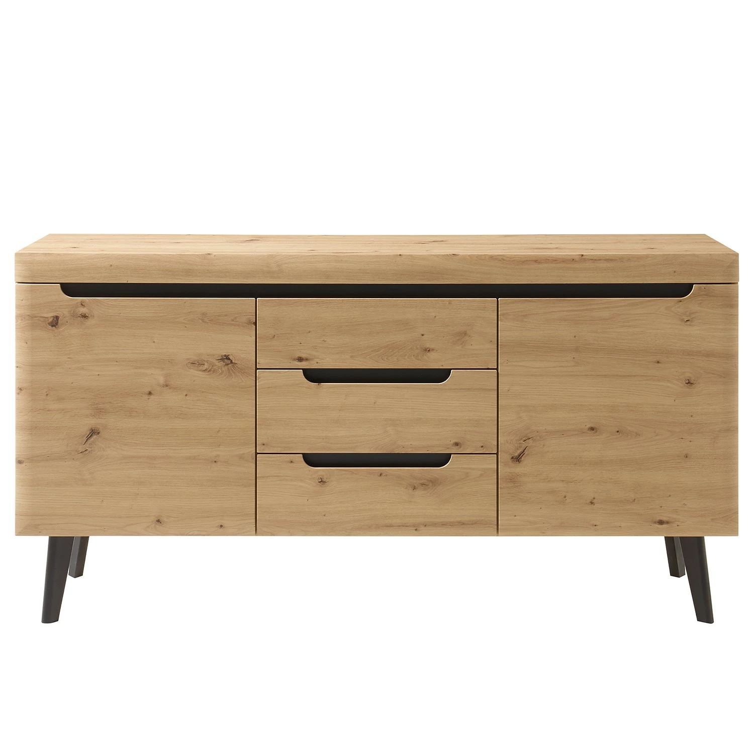 Loftscape Sideboard Tornac - Eiche Artisan Dekor / Schwarz 7 Loftscape Sideboard Tornac - Eiche Artisan Dekor / Schwarz – Bild 5
