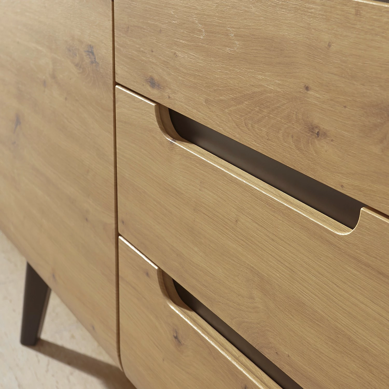 Loftscape Sideboard Tornac - Eiche Artisan Dekor / Schwarz 8 Loftscape Sideboard Tornac - Eiche Artisan Dekor / Schwarz – Bild 6