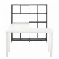 Furnitive Schreibtischkombination Lurs - Beton Dekor / Weiß -Möbel Verkäufe 2024 1000229600 201104 14091800126 DETAILS P000000001000229600