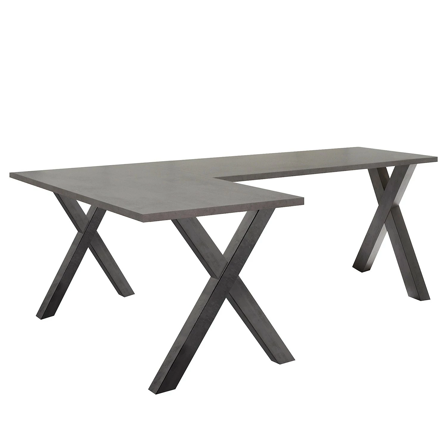 Mooved Eckschreibtisch Leeton II - Graphit 3 Mooved Eckschreibtisch Leeton II - Graphit