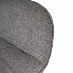 Furnitive Bürostuhl Valady II - Microfaser / Eisen - Grau / Chrom -Möbel Verkäufe 2024 1000230741 220322 034 DETAILS P000000001000230741