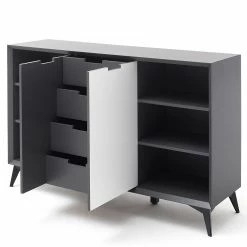 Loftscape Sideboard Nevez II - Weiß / Grau -Möbel Verkäufe 2024 1000230749 201113 13073100007 DETAILS P000000001000230749