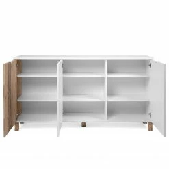 Loftscape Sideboard Mayac I - Weiß / Altholz Dekor -Möbel Verkäufe 2024 1000231352 201208 11133200039 DETAILS P000000001000231352