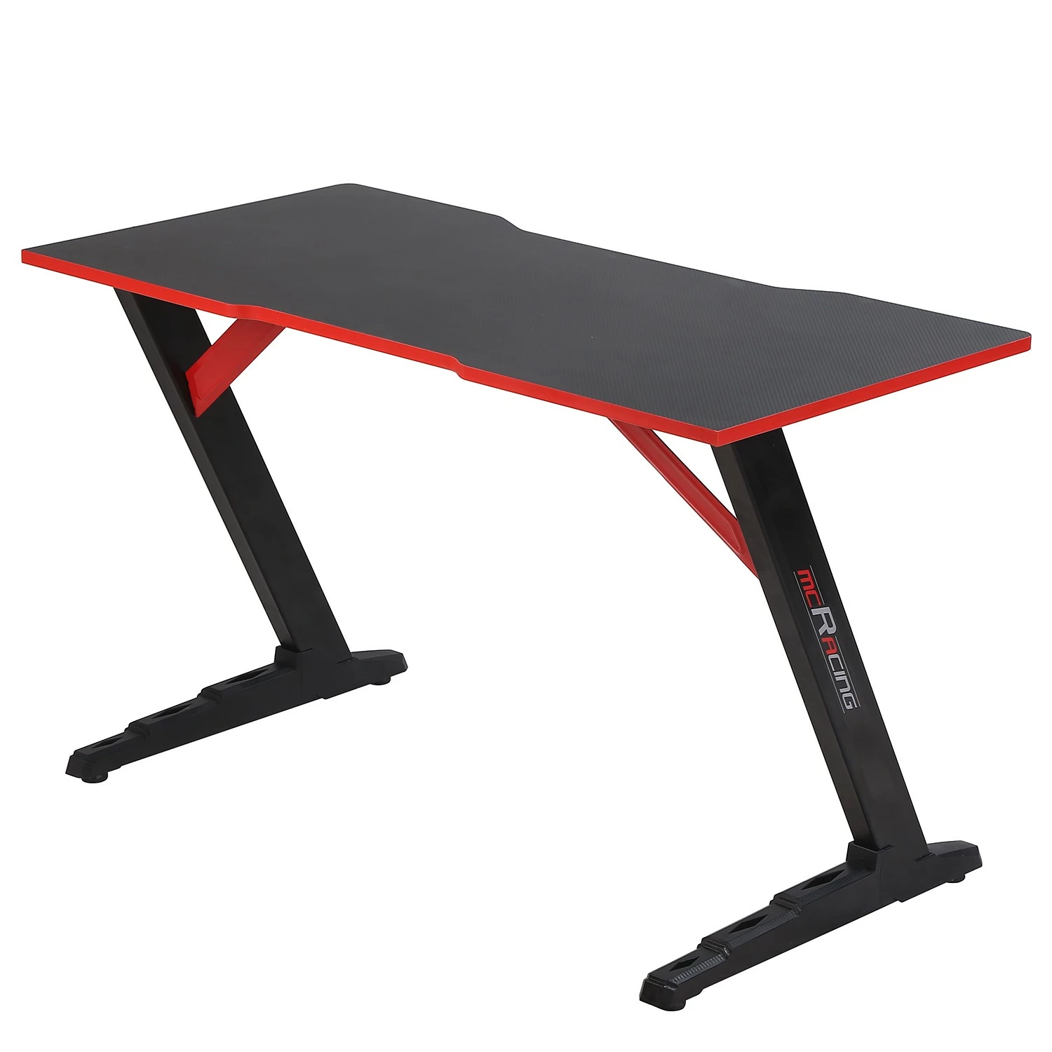 Furnitive Gaming Tisch mcRacing Basic 7 - Carbon Dekor / Schwarz 9 Furnitive Gaming Tisch mcRacing Basic 7 - Carbon Dekor / Schwarz – Bild 7