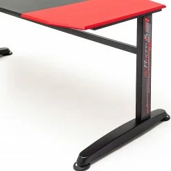 Furnitive Gaming Tisch mcRacing 8 - Carbon Dekor / Schwarz & Rot - Breite: 140 cm -Möbel Verkäufe 2024 1000233941 210415 15075700049 DETAILS P000000001000233941
