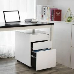 Loftscape Rollcontainer Le Ray - Stahl - Weiß / Schwarz -Möbel Verkäufe 2024 1000235768 210118 06465500345 MOOD DETAILS P000000001000235768 mood