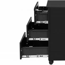 Loftscape Rollcontainer Le Cros - Stahl / Kunststoff - Schwarz -Möbel Verkäufe 2024 1000235772 210118 06474500378 DETAILS P000000001000235772