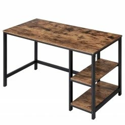 Red Living Schreibtisch Brillac - Eiche Rustikal Dekor - Breite: 120 cm