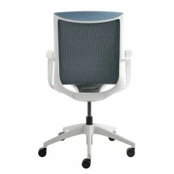 Mayer Sitzmöbel Bürodrehstuhl myMORRIS - Flachgewebe / Kunststoff - Hellblau / Weiß -Möbel Verkäufe 2024 1000236024 210223 08533200110 DETAILS P000000001000236024