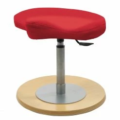 Mayer Sitzmöbel Kinderpendelhocker myERGOSIT - Flachgewebe / Stahl - Rot