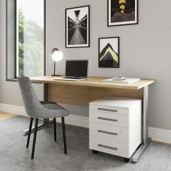 Furnitive Schreibtisch Vebron II - Eiche Artisan Dekor - Breite: 160 cm -Möbel Verkäufe 2024 1000236250 210112 17254100056 MOOD DETAILS P000000001000236250 mood