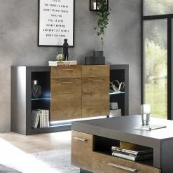 Red Living Sideboard Talence II - Kastanie Dekor / Grau -Möbel Verkäufe 2024 1000236850 201218 06043900050 MOOD DETAILS P000000001000236850 mood