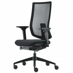 Sedus Bürostuhl se:do PRO light I - Webstoff & Membranbespannung / Stahl - Schwarz