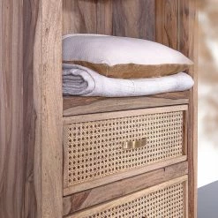 Naturoo Regal Rodern - Sheesham massiv / Wiener Geflecht -Möbel Verkäufe 2024 1000239495 210108 13363500035 DETAILS P000000001000239495