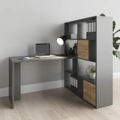 Loftscape Regal Attin II - Grau -Möbel Verkäufe 2024 1000240165 210211 16213000214 MOOD DETAILS P000000001000240165 mood