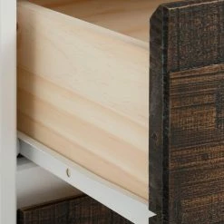 Loftscape Sideboard Marnac - Kiefer teilmassiv - Kiefer / Weiß -Möbel Verkäufe 2024 1000241503 210113 13505800059 DETAILS P000000001000241503