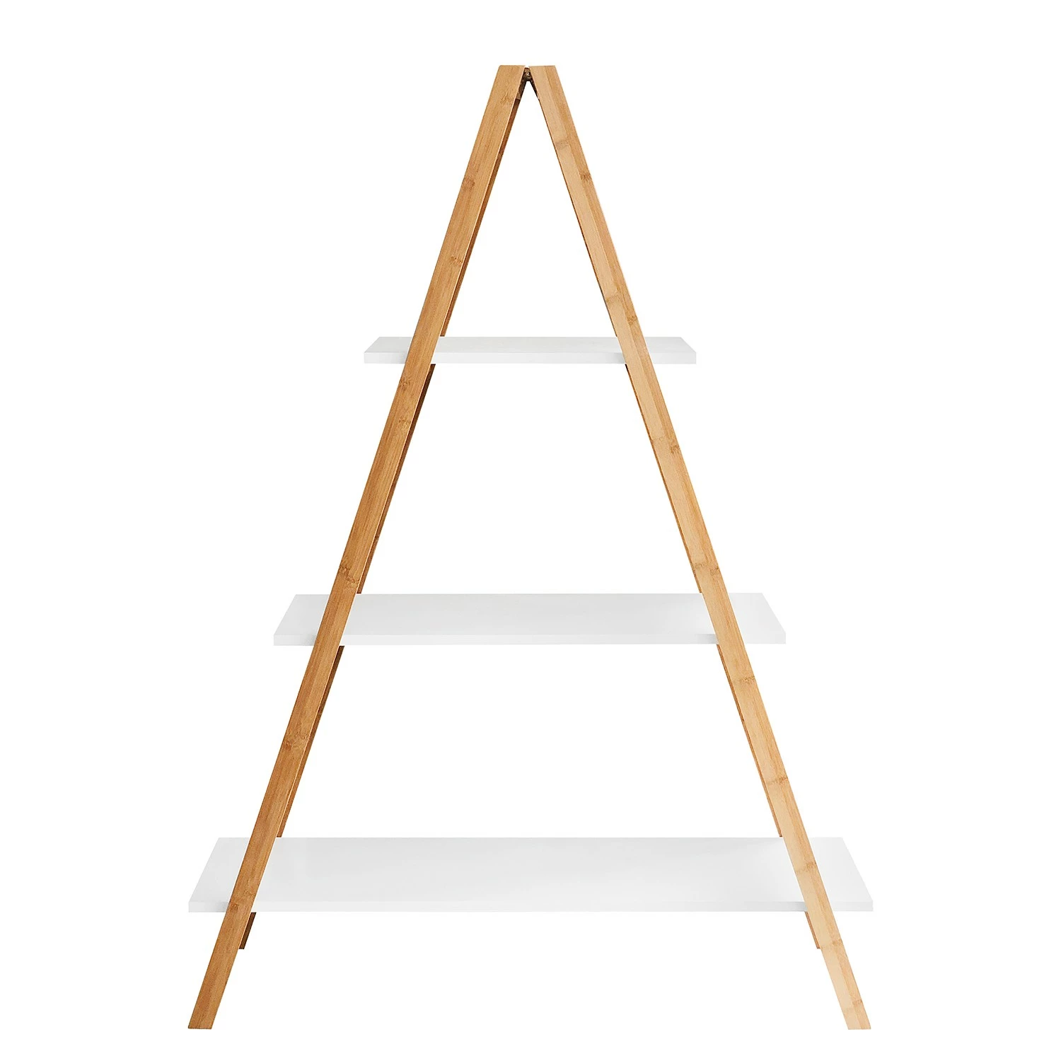 Mørteens Regal Tondern - Bambus teilmassiv - Weiß / Bambus 4 Mørteens Regal Tondern - Bambus teilmassiv - Weiß / Bambus – Bild 2