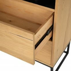 Studio Copenhagen Regal Flox I - Echtholzfurnier / Metall - Eiche / Schwarz -Möbel Verkäufe 2024 1000244164 211028 140300000067 DETAILS P000000001000244164