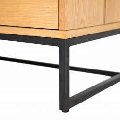 Studio Copenhagen Regal Flox I - Echtholzfurnier / Metall - Eiche / Schwarz -Möbel Verkäufe 2024 1000244164 211028 140300000078 DETAILS P000000001000244164