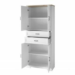 Ridgevalley Büroschrank Jasmund I - Pinie Weiß Dekor / Eiche Artisan Dekor -Möbel Verkäufe 2024 1000244999 210504 06305500060 DETAILS P000000001000244999