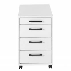 Furnitive Rollcontainer Lemuy - Weiß / Anthrazit -Möbel Verkäufe 2024 1000245002 210504 06310700097 DETAILS P000000001000245002