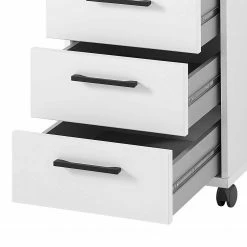 Furnitive Rollcontainer Lemuy - Weiß / Anthrazit -Möbel Verkäufe 2024 1000245002 210504 06310900100 DETAILS P000000001000245002