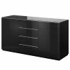 Loftscape Sideboard Habas II - Glas - Schwarz -Möbel Verkäufe 2024 1000245416 210217 13053000064 IMAGE P000000001000245416