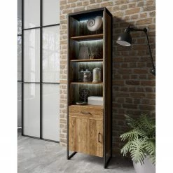 Red Living Regal Turriers I - Fichte Dekor / Matt Schwarz -Möbel Verkäufe 2024 1000245428 210217 13063900109 MOOD DETAILS P000000001000245428 mood