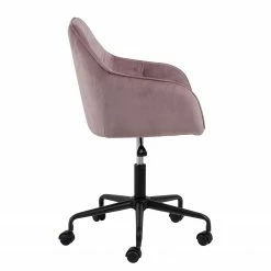 Jack & Alice Bürostuhl Magrin - Samt / Eisen - Altrosa 15 Jack & Alice Bürostuhl Magrin - Samt / Eisen - Altrosa -Möbel Verkäufe 2024 1000246590 210209 12132300287 DETAILS P000000001000246590