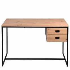 Red Living Schreibtisch Courry - Artisaneiche Dekor / Schwarz -Möbel Verkäufe 2024 1000246827 210211 14453400007 DETAILS P000000001000246827