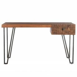 Wolf-Möbel Schreibtisch Bubry - Akazie massiv / Eisen - Akazie / Anthrazit 19 Wolf-Möbel Schreibtisch Bubry - Akazie massiv / Eisen - Akazie / Anthrazit -Möbel Verkäufe 2024 1000246833 220330 030 DETAILS P000000001000246833