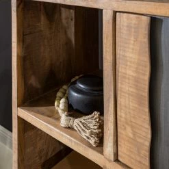 Ars manufacti Büroregal Domme II - Akazie massiv / Eisen - Akazie / Anthrazit -Möbel Verkäufe 2024 1000246834 220705 022 MOOD DETAILS P000000001000246834 mood