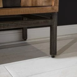 Ars manufacti Büroregal Domme II - Akazie massiv / Eisen - Akazie / Anthrazit -Möbel Verkäufe 2024 1000246834 220705 023 MOOD DETAILS P000000001000246834 mood