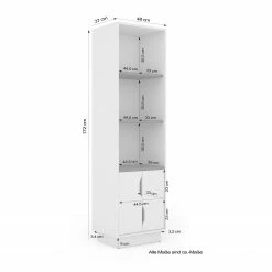 Furnitive Regal Paroy - Weiß / Grau 12 Furnitive Regal Paroy - Weiß / Grau -Möbel Verkäufe 2024 1000248352 210217 09444900036 SKETCH DETAILS P000000001000248352 sketch
