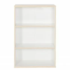 Furnitive Regal Basix I - Weiß / Eiche Sägerau Dekor -Möbel Verkäufe 2024 1000248649 210326 08410100027 DETAILS P000000001000248649