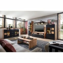 Loftscape Sideboard Belloc - Inkl. Beleuchtung - Matt Schwarz / Eiche Dekor 8 Loftscape Sideboard Belloc - Inkl. Beleuchtung - Matt Schwarz / Eiche Dekor -Möbel Verkäufe 2024 1000249570 211001 140739000021 MOOD DETAILS P000000001000249570 mood