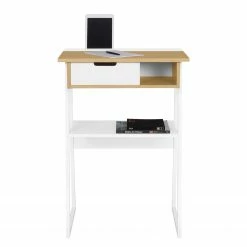 Temahome Stehschreibtisch Space - Echtholzfurnier / Metall - Eiche / Weiß -Möbel Verkäufe 2024 1000252084 210302 16065200030 DETAILS P000000001000252084