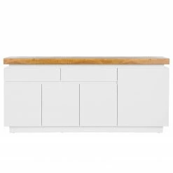 Fredriks Sideboard Namona II - Inkl. Beleuchtung - Eiche Dekor / Weiß 20 Fredriks Sideboard Namona II - Inkl. Beleuchtung - Eiche Dekor / Weiß -Möbel Verkäufe 2024 1000255074 220803 030 DETAILS P000000001000255074 1
