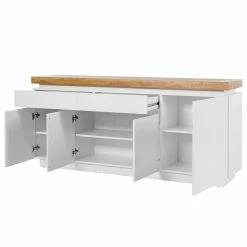 Fredriks Sideboard Namona II - Inkl. Beleuchtung - Eiche Dekor / Weiß 22 Fredriks Sideboard Namona II - Inkl. Beleuchtung - Eiche Dekor / Weiß -Möbel Verkäufe 2024 1000255074 220803 040 DETAILS P000000001000255074 1