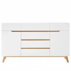 Mørteens Sideboard Tenabo III - Eiche teilmassiv - Weiß / Eiche -Möbel Verkäufe 2024 1000255159 211012 16215400064 DETAILS P000000001000255159